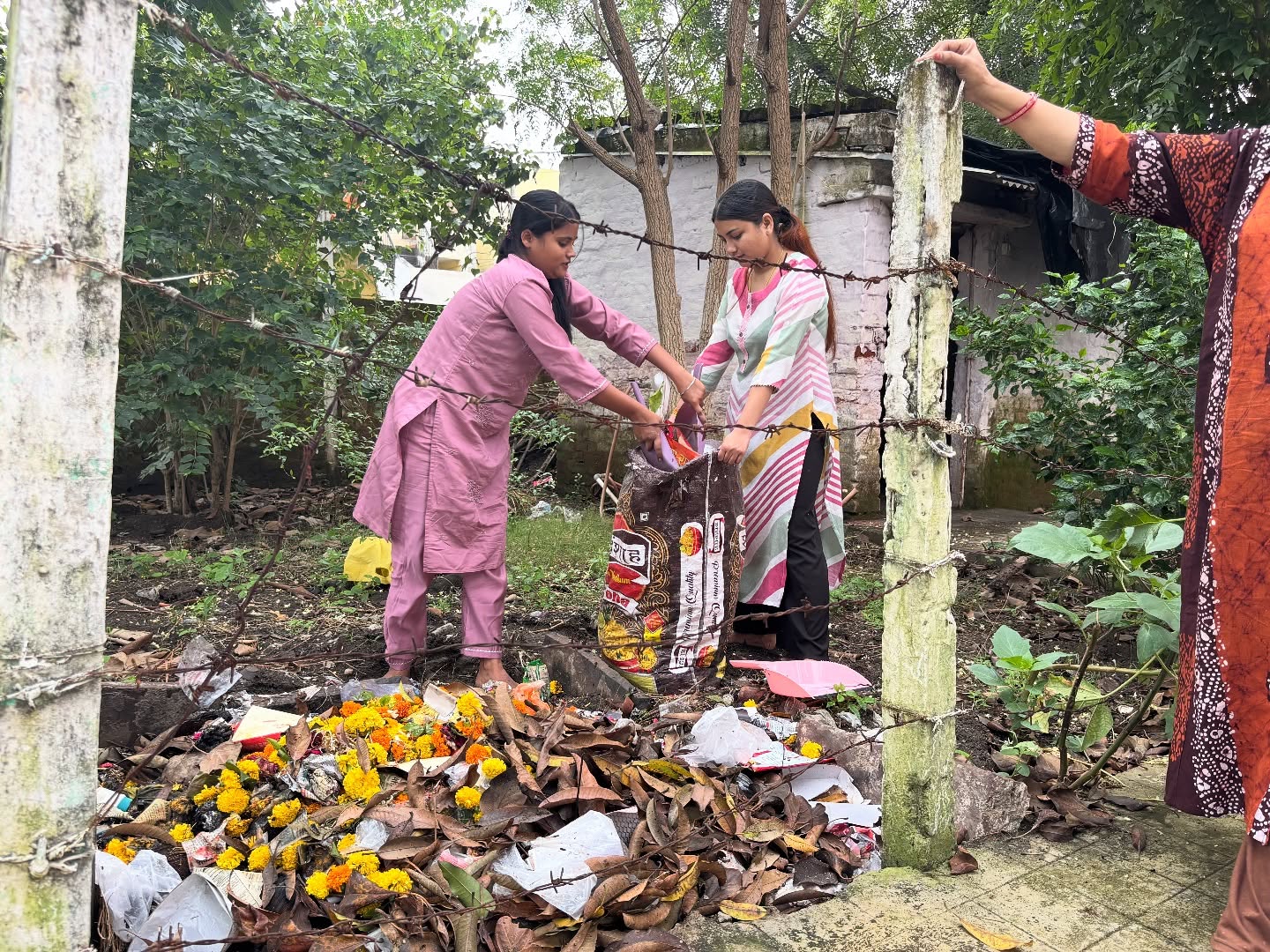 मंदिर स्वच्छता सेवा अभियान